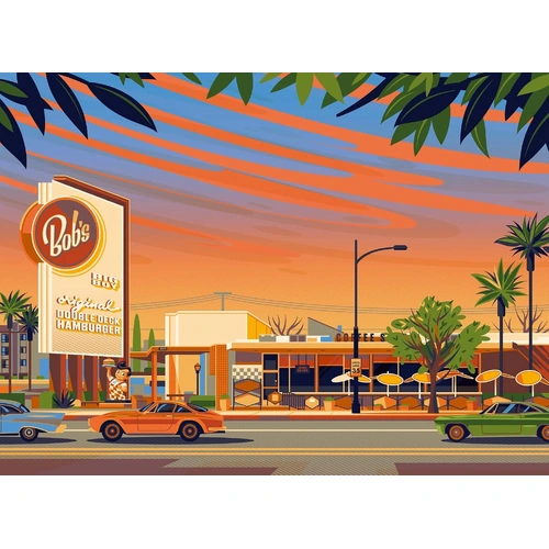 Ravensburger - Twin Palms Estate Puzzle 500pc