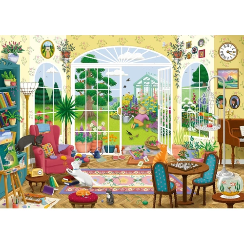 Ravensburger - Summer Garden Parlour Puzzle 1000pc