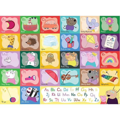 Ravensburger - Peppa Pig Alphabet Giant Floor Puzzle 30pc