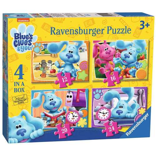 Ravensburger - Blues Clues & You! 4 Puzzles in a Box