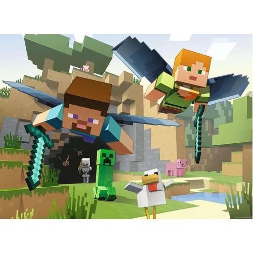 Ravensburger - Minecraft Puzzle 200pc
