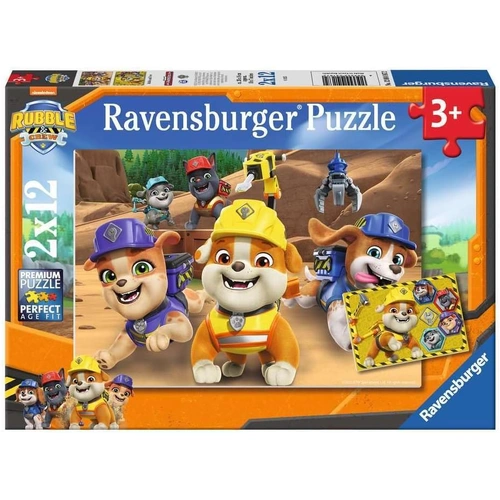 Ravensburger - Rubble & Crew Team in Action Puzzle 2x12pc