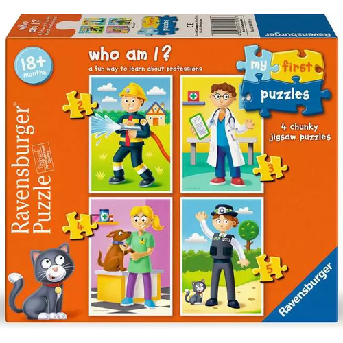 Ravensburger -  My First Puzzles - Who Am I? (4 puzzles)