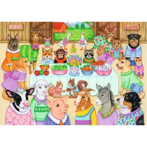Ravensburger - Barn Party Puzzle 35pc