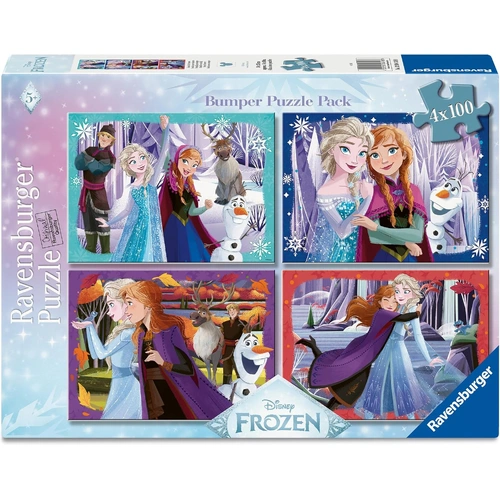 Ravensburger - Disney Frozen Magical Spirits Puzzle 4x100pc