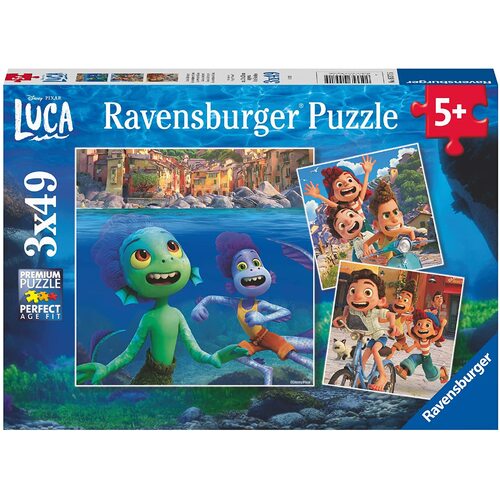 Ravensburger - Disney Pixar Luca Puzzle 3x49pc