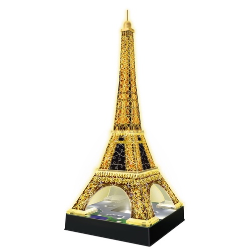 Ravensburger - Eiffel Tower at Night 3D Puzzle 216pc