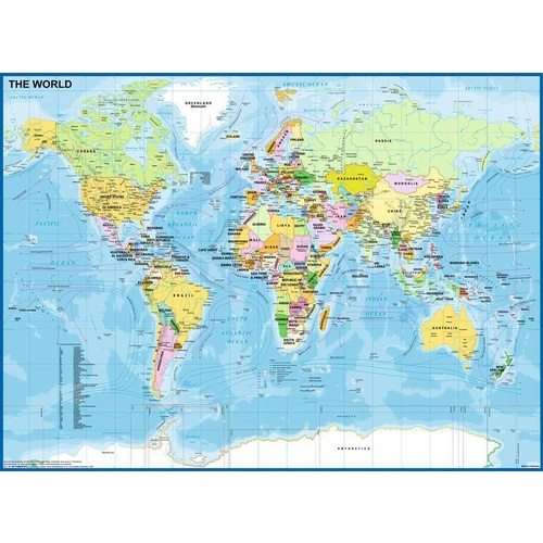 Ravensburger - Map of the World Puzzle 200pc