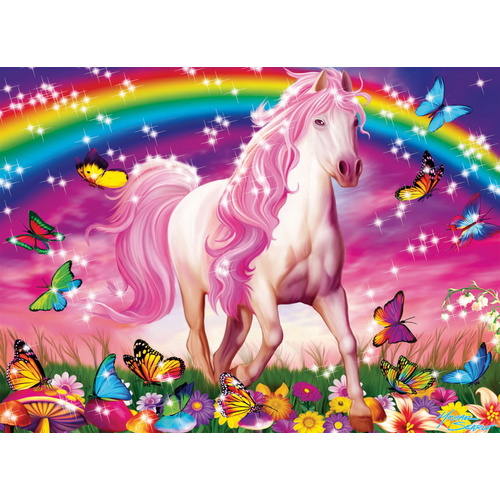Ravensburger - Horse Dream Glitter Puzzle 100pc