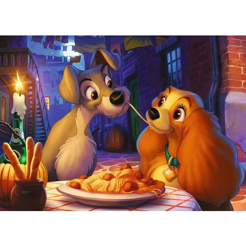 Ravensburger - Disney Lady and Tramp Moments Puzzle 1000pc