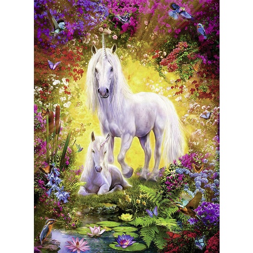 Ravensburger - Unicorn and Foal Puzzle 500pc