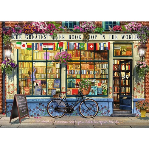 Ravensburger - The Greatest Bookshop Puzzle 1000pc