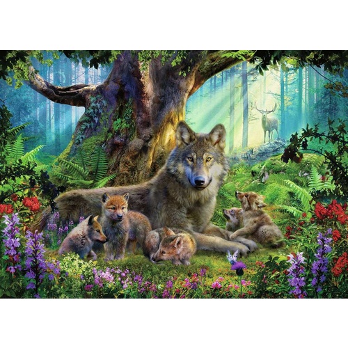 Ravensburger - Wolves in the Forest Puzzle 1000pc