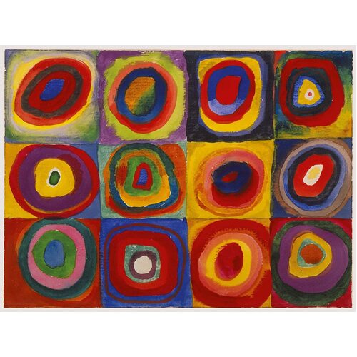 Ravensburger - Kandinsky Concentric Circles Puzzle 1500pc