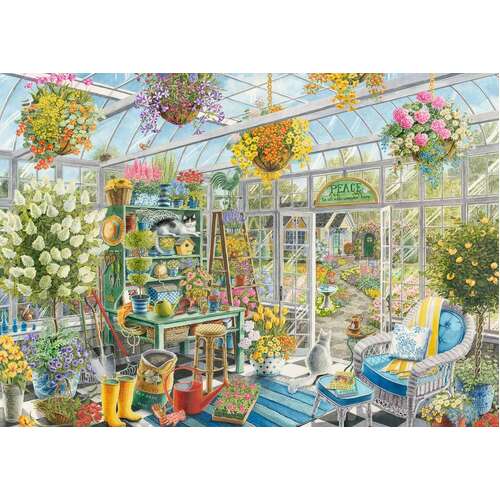 Ravensburger - Greenhouse Heaven Large Format Puzzle 300pc