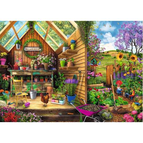 Ravensburger - Gardeners Getaway Large Format Puzzle 300pc