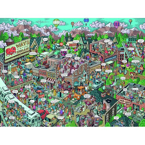 Ravensburger - Acts of Kindness Large Format Puzzle 750pc