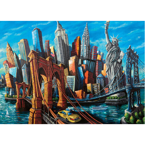 Ravensburger - Welcome to New York Puzzle 1000pc