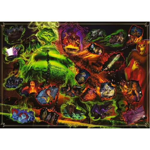 Ravensburger - Villainous Horned King Puzzle 1000pc