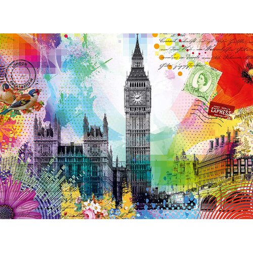 Ravensburger - London Postcard Puzzle 500pc