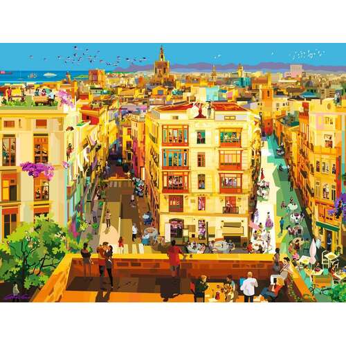 Ravensburger - Dining in Valencia Puzzle 1500pc