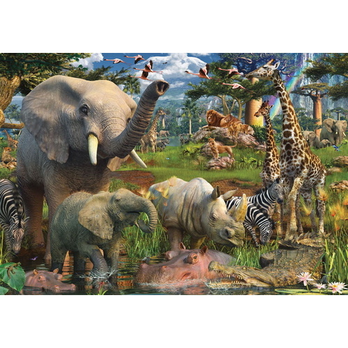 Ravensburger - At the Waterhole Puzzle 18000pc