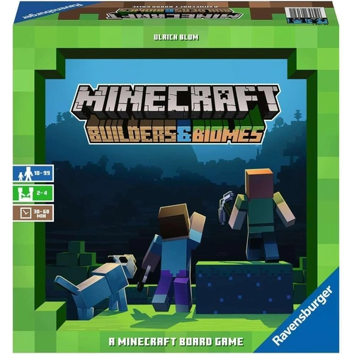 Ravensburger - Minecraft Builders & Biomes Board Game