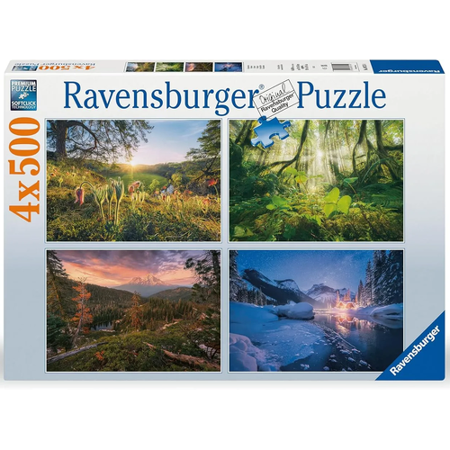 Ravensburger - Four Seasons Puzzle 4x500pc