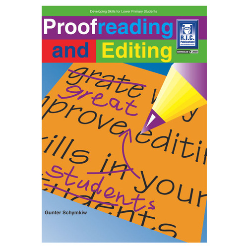 Proofreading and Editing - Ages 5-7