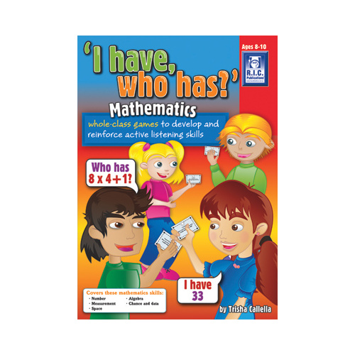 I have, who has?' Mathematics Ages 8-10
