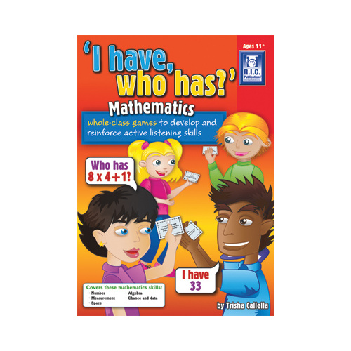 I have, who has?' Mathematics Ages 11+