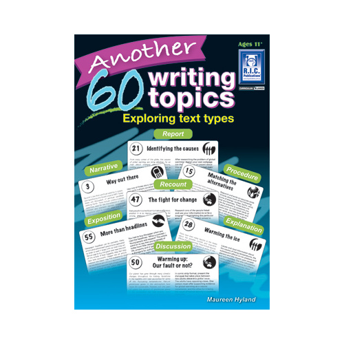Another 60 Writing Topics Ages 11+