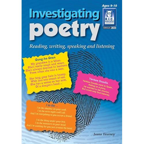 Investigating Poetry Ages 9-10