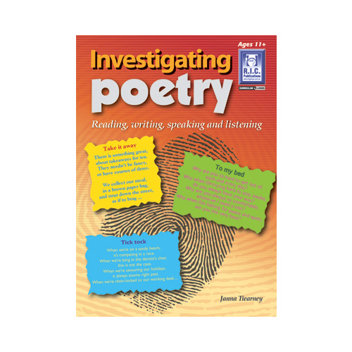 Investigating Poetry Ages 11+