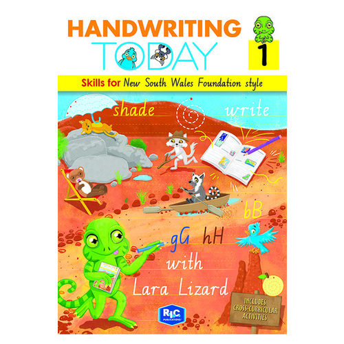 Handwriting Today NSW Foundation Font Student Workbook, Year 1