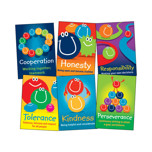 Values Posters (set of 6)