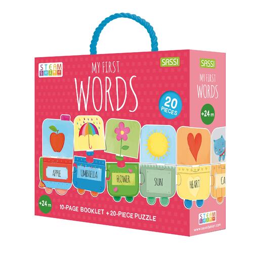 Sassi - My First Words Puzzle and Book