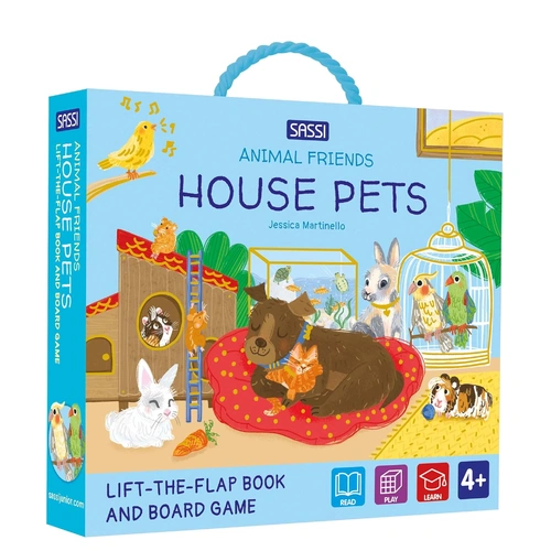 Sassi - House Pets Book & Board Game