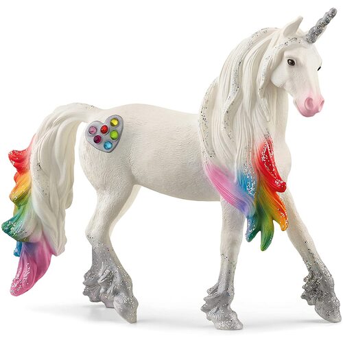 Schleich - Rainbow Love Unicorn Stallion 70725