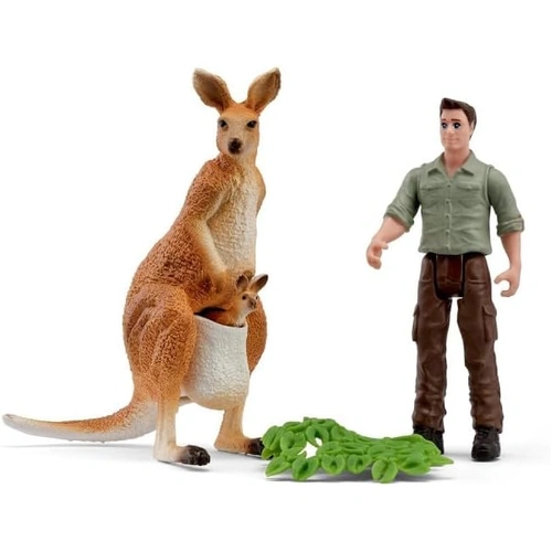 Schleich - Kangaroo Tour With The Ranger 81540