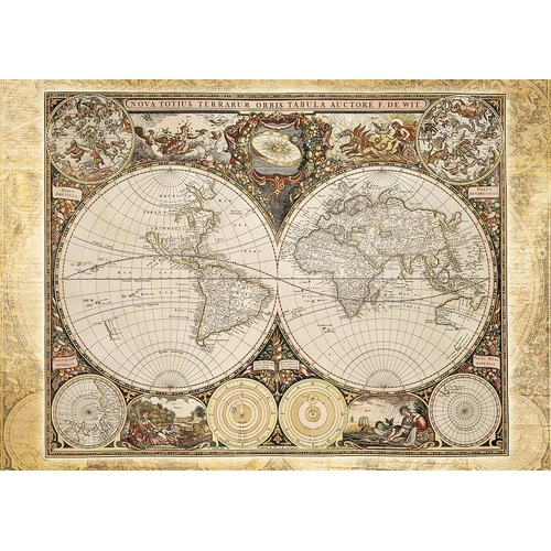 Schmidt - Historical World Map Puzzle 2000pc