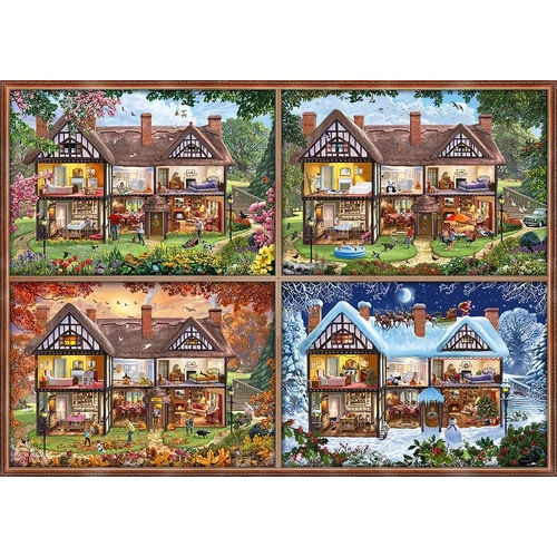 Schmidt - House Of Four Seasons Puzzle 2000pc