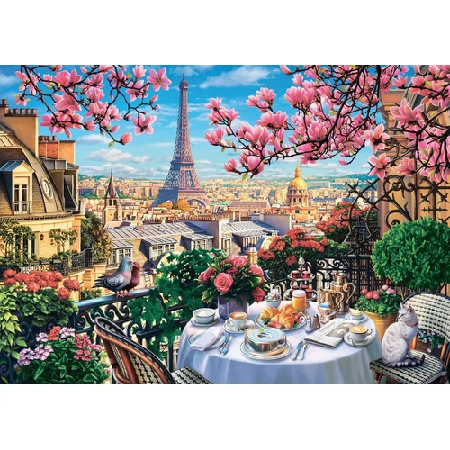 Schmidt -  Breakfast In Paris Puzzle 1000pc