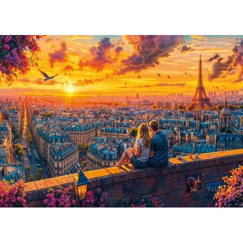 Schmidt - Paris Rooftop Whispers Puzzle 1000pc