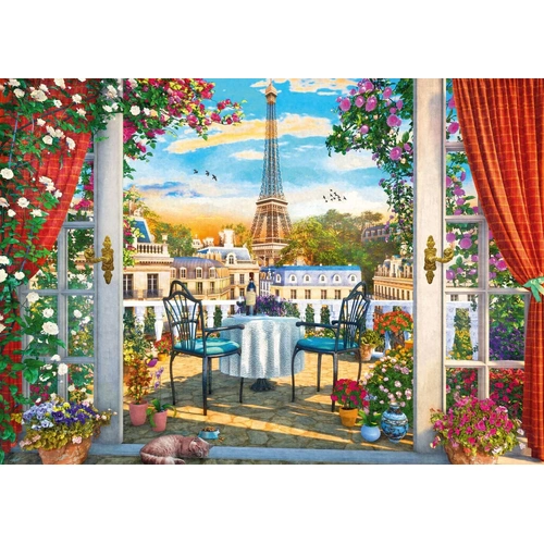 Schmidt - A Terrace in Paris Puzzle 1000pc