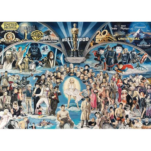 Schmidt - Hollywood Puzzle 1000pc (DAMAGED BOX)