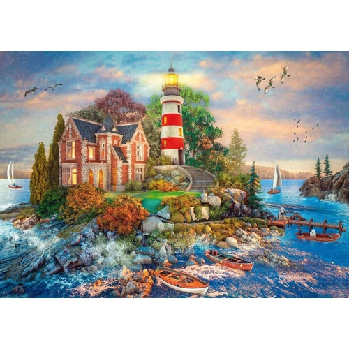 Schmidt - Lighthouse On The Rock Puzzle 500pc