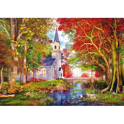 Schmidt - Autumnal Chapel Puzzle 1000pc