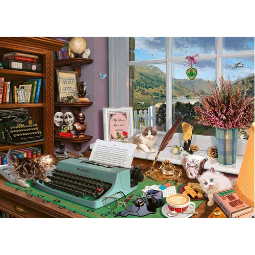 Schmidt - At the Desk Puzzle 1000pc (DAMAGED BOX)