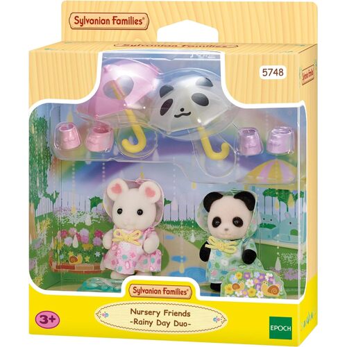 Sylvanian Families - Nursery Friends - Rainy Day Duo